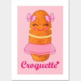Cute coquette croquette Posters and Art